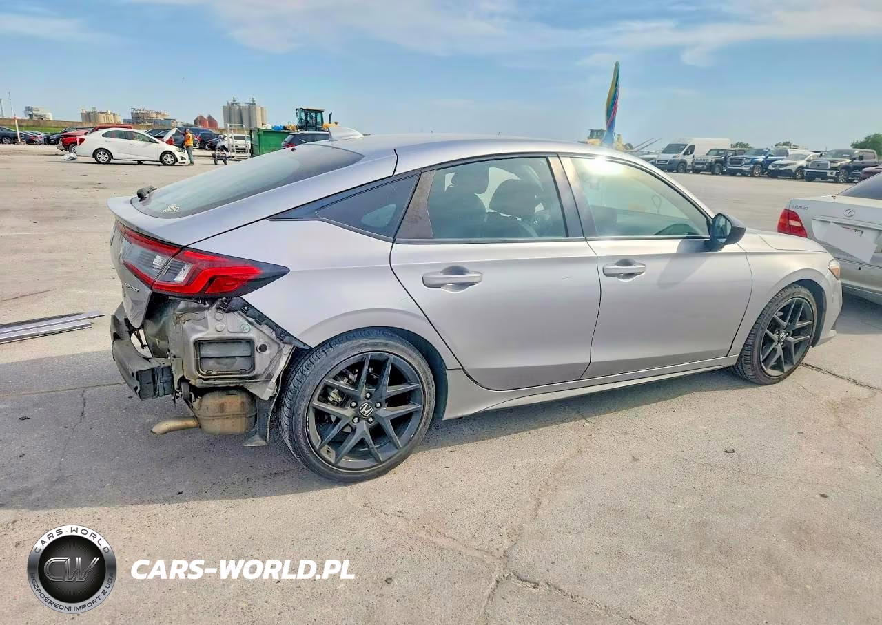 2022 Honda Civic Sport VIN:19XFL2H89NE000553 - 3