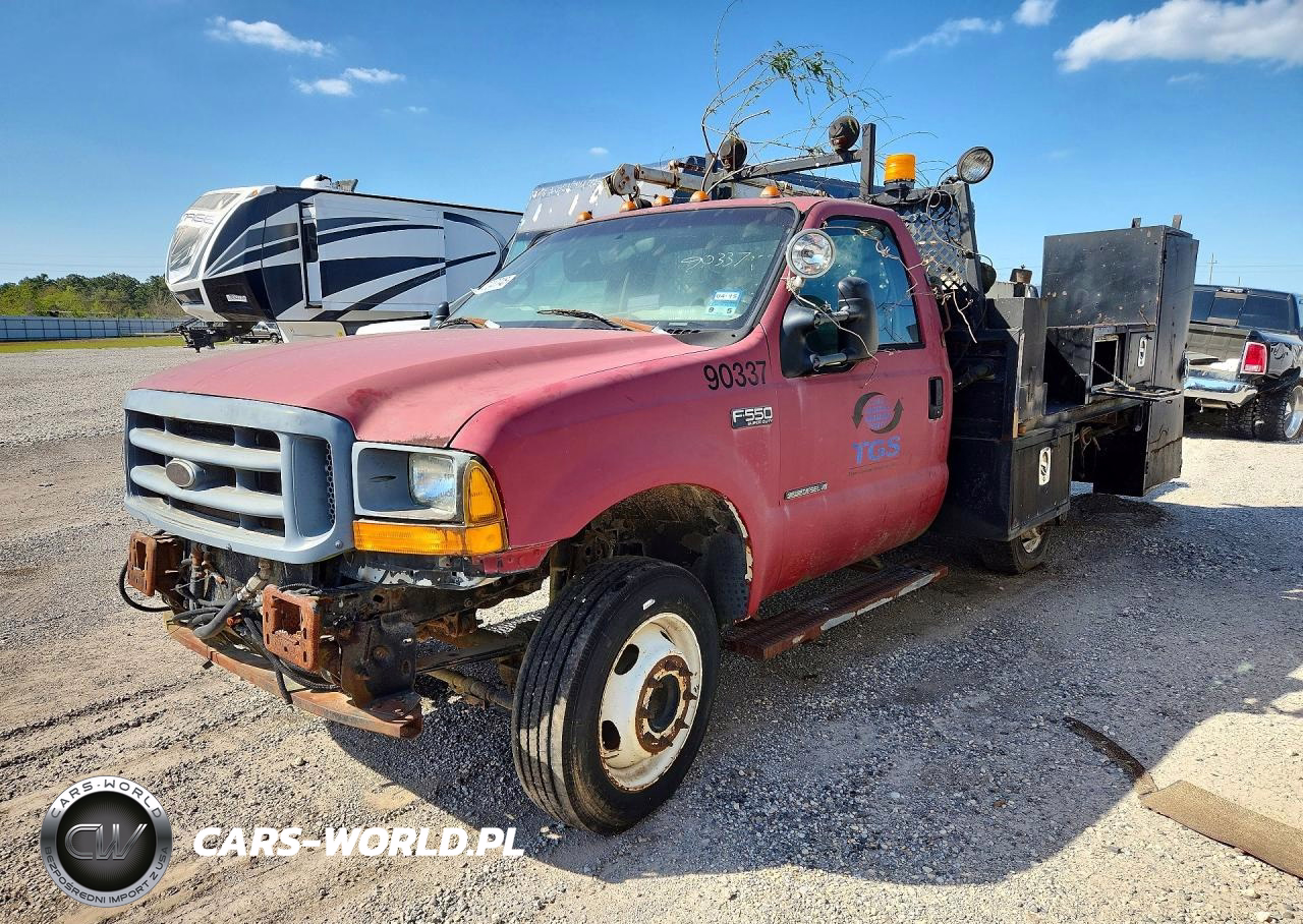2001 Ford F550 Super Duty Utility - Service Truck