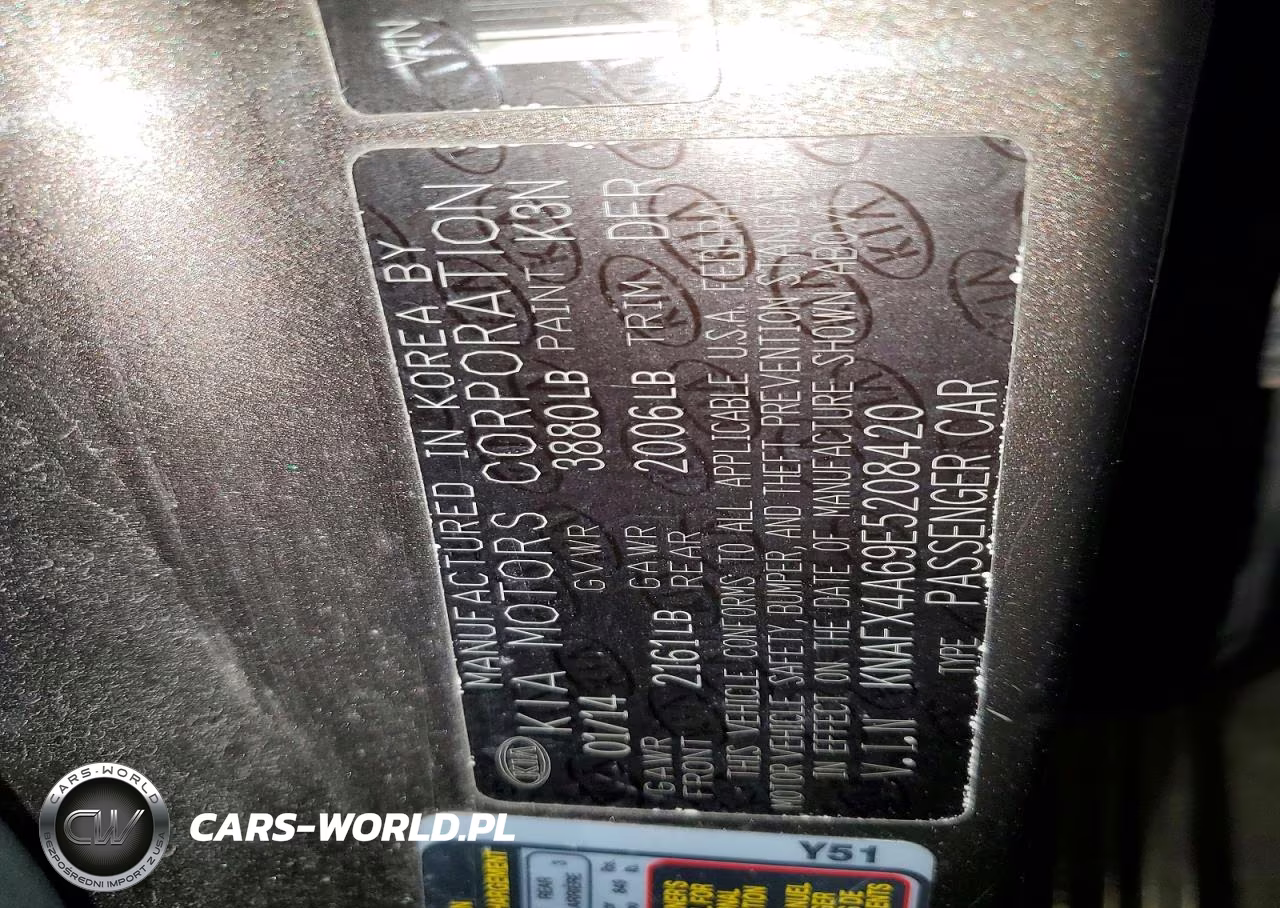 2014 Kia Forte Lx VIN:KNAFX4A69E5208420 - 12