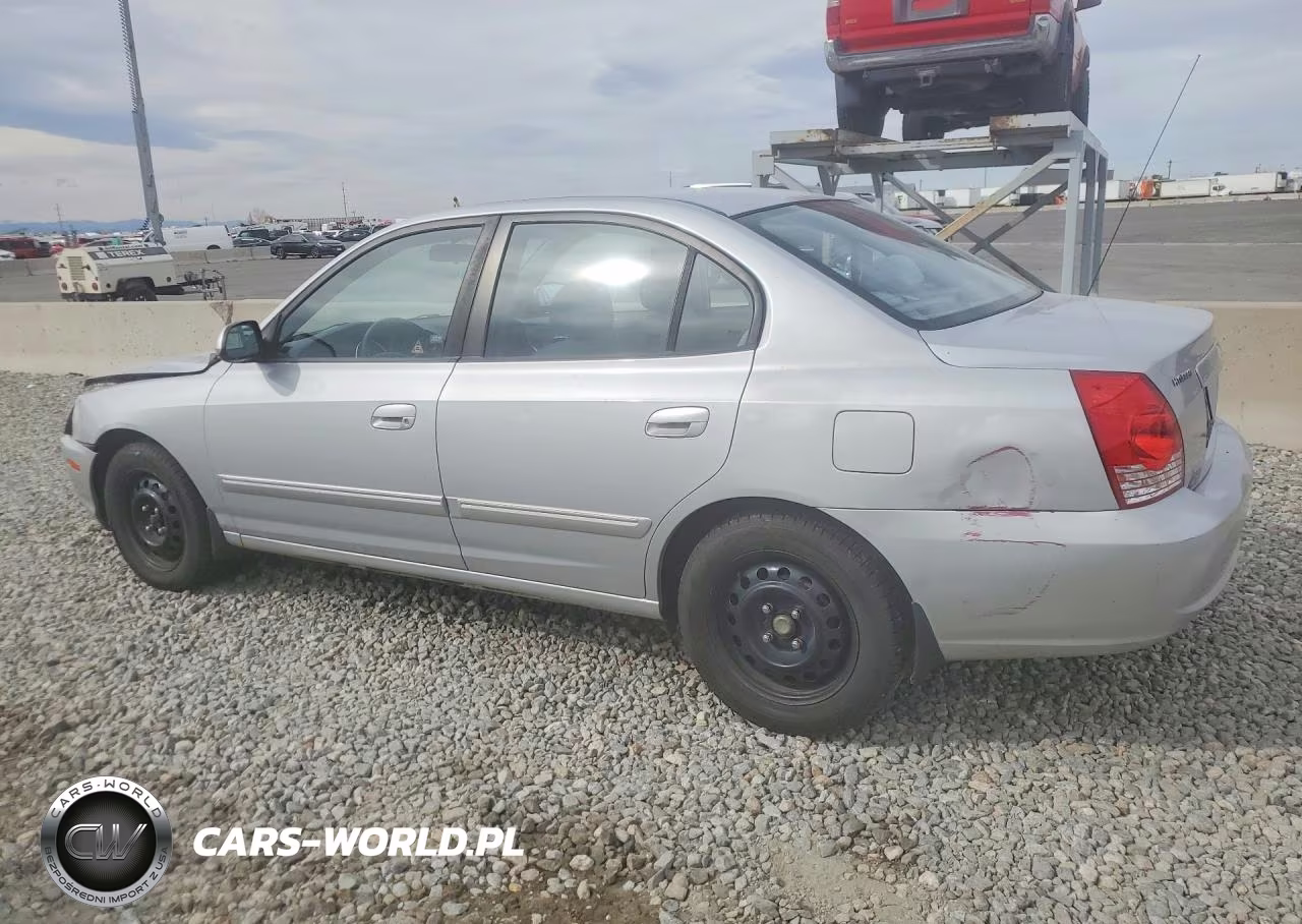 2004 Hyundai Elantra Gls VIN:KMHDN46D14U887767 - 2