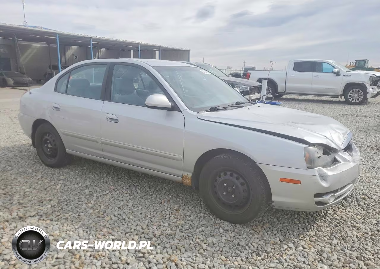 2004 Hyundai Elantra Gls VIN:KMHDN46D14U887767 - 4