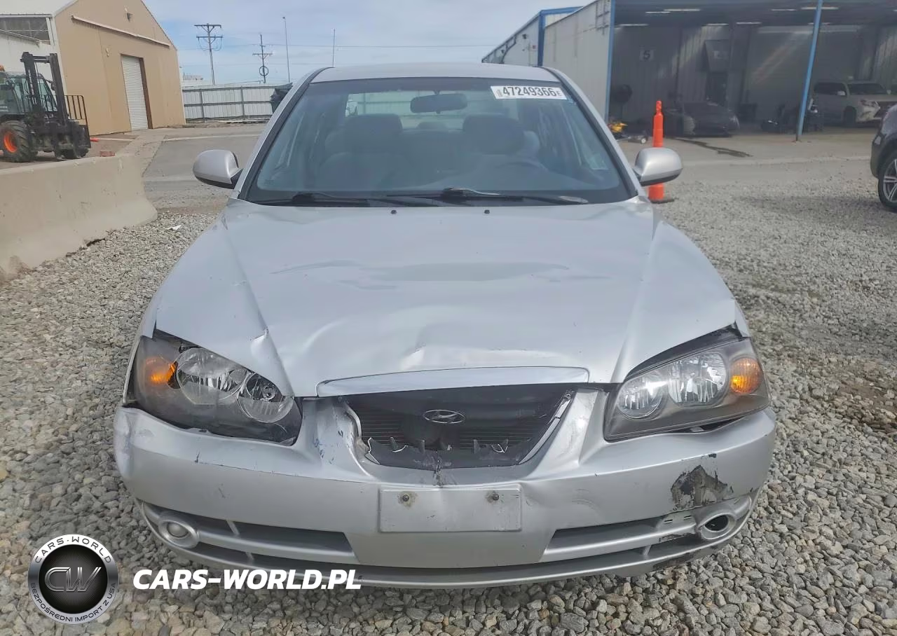 2004 Hyundai Elantra Gls VIN:KMHDN46D14U887767 - 5
