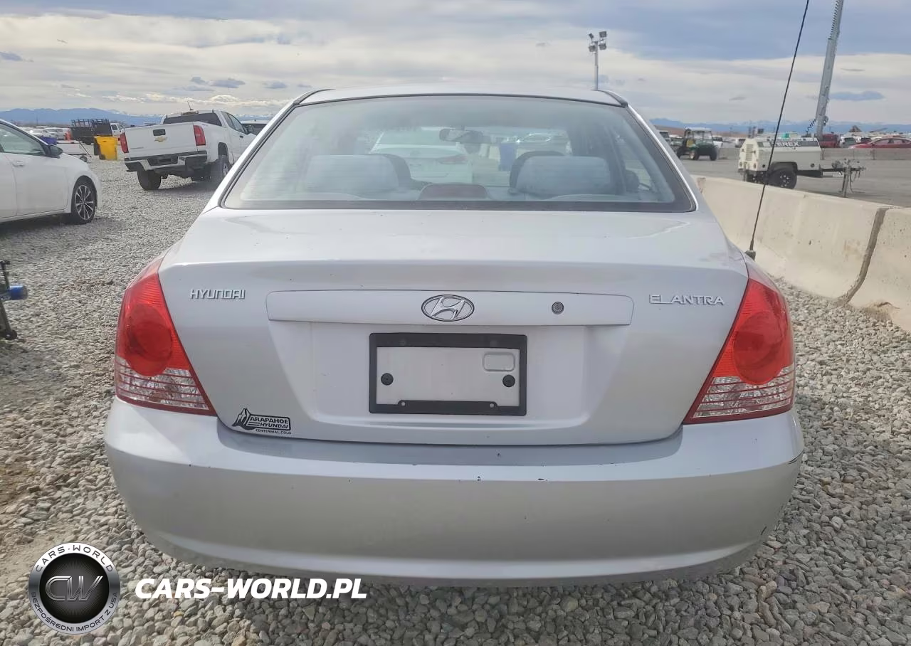 2004 Hyundai Elantra Gls VIN:KMHDN46D14U887767 - 6
