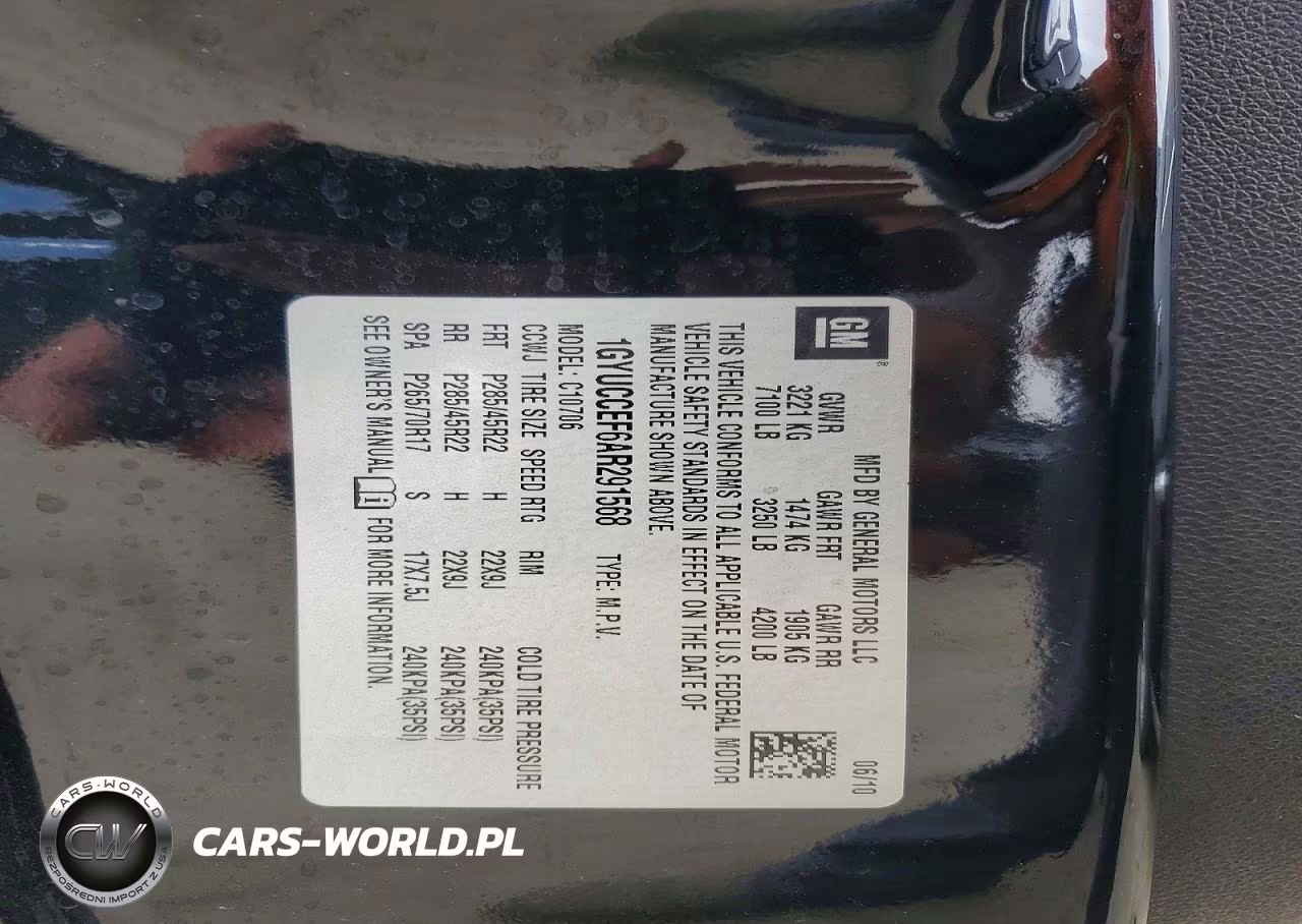 2010 Cadillac Escalade Premium VIN:1GYUCCEF6AR291568 - 14