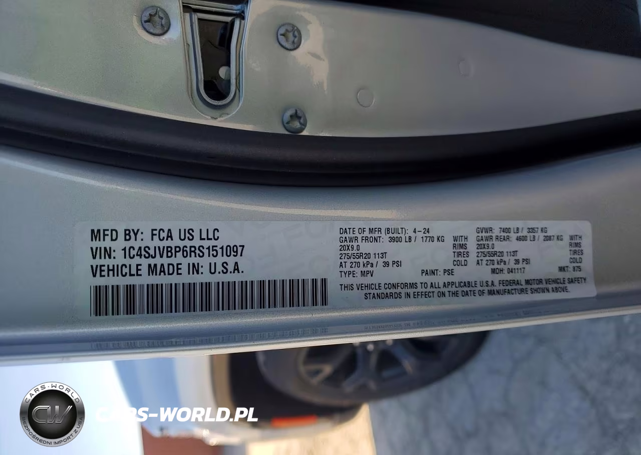 2024 Jeep Wagoneer Series Ii VIN:1C4SJVBP6RS151097 - 13