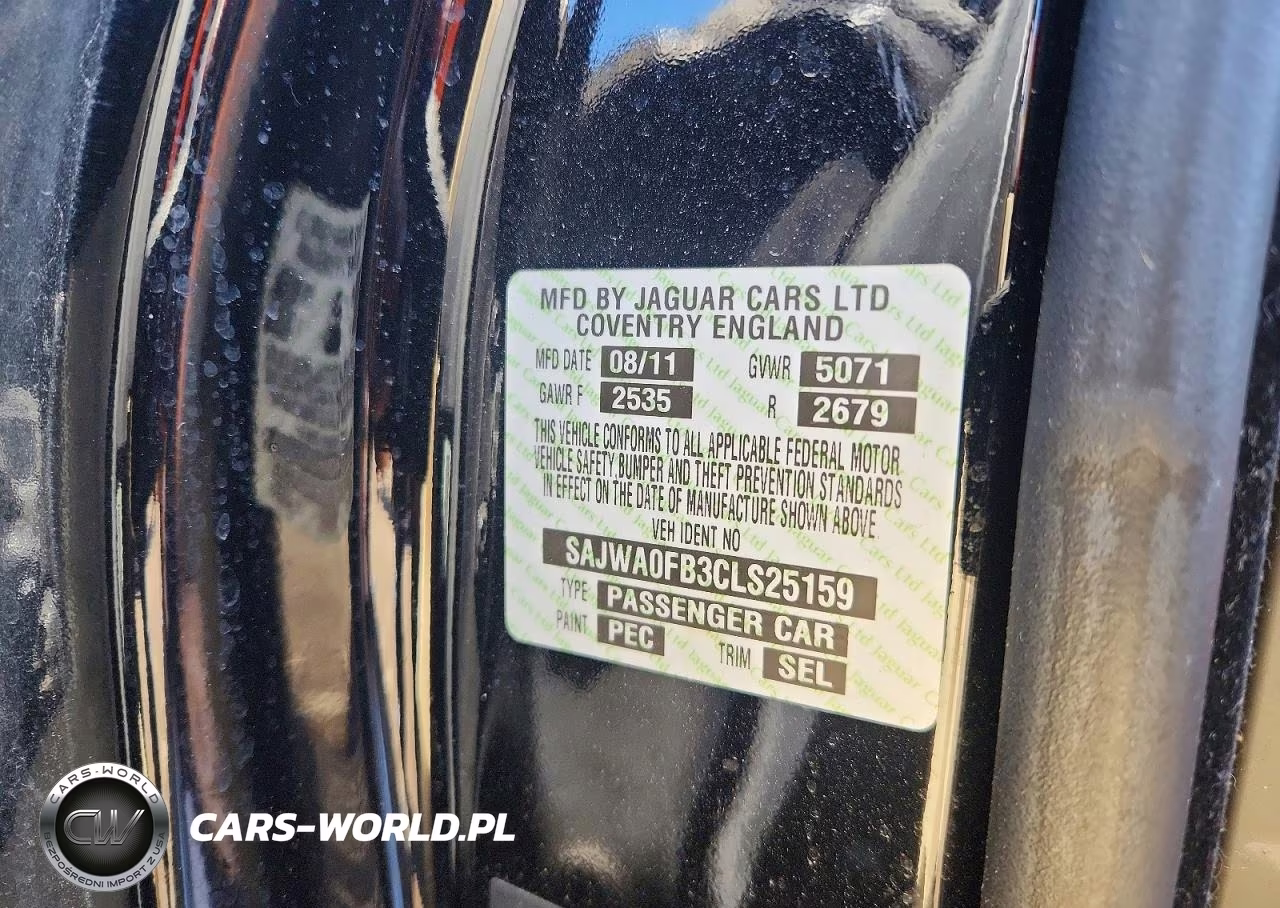 2012 Jaguar Xf VIN:SAJWA0FB3CLS25159 - 13