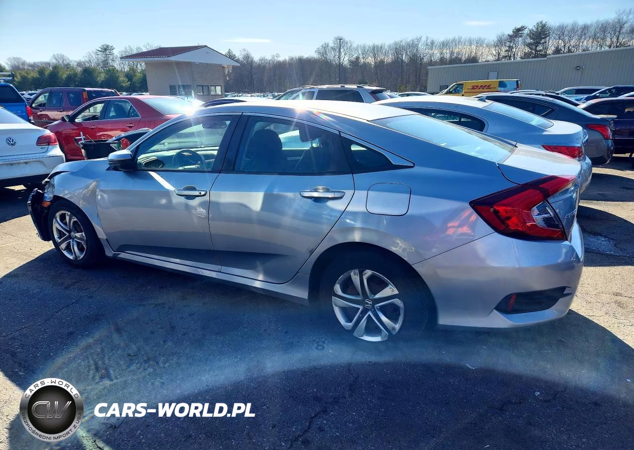 2018 Honda Civic Lx VIN:2HGFC2F53JH594338 - 2