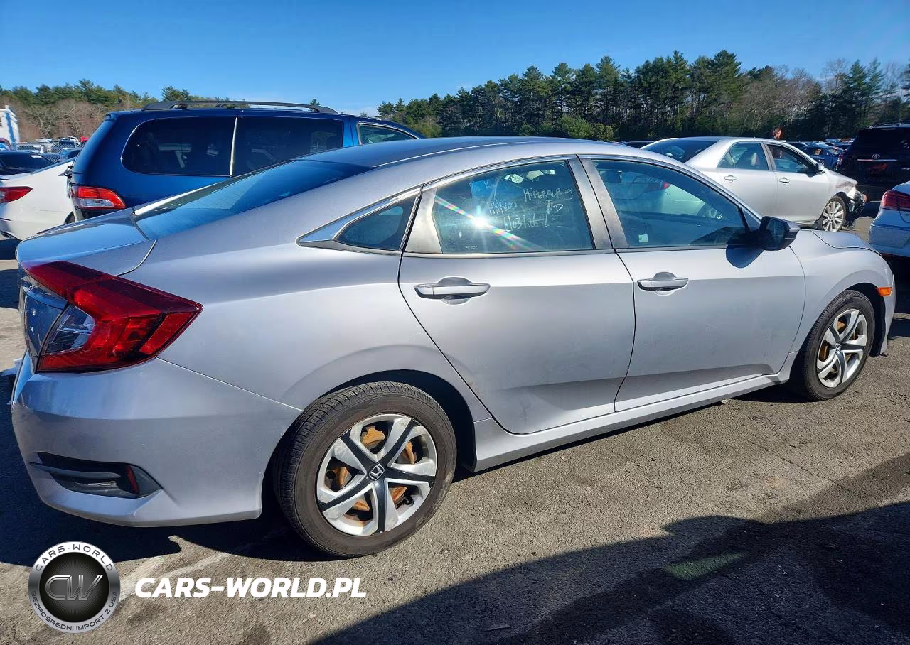 2018 Honda Civic Lx VIN:2HGFC2F53JH594338 - 3