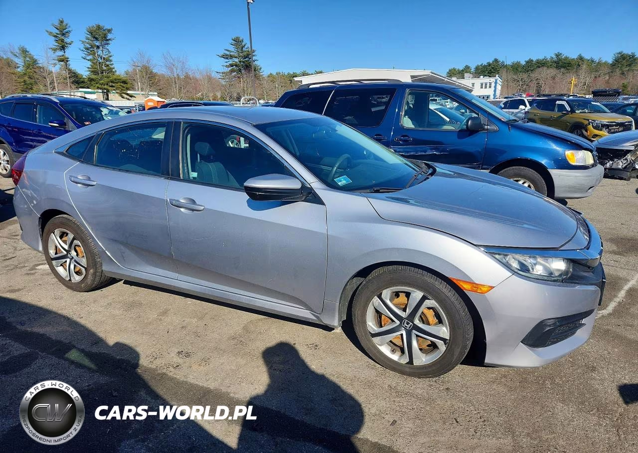 2018 Honda Civic Lx VIN:2HGFC2F53JH594338 - 4