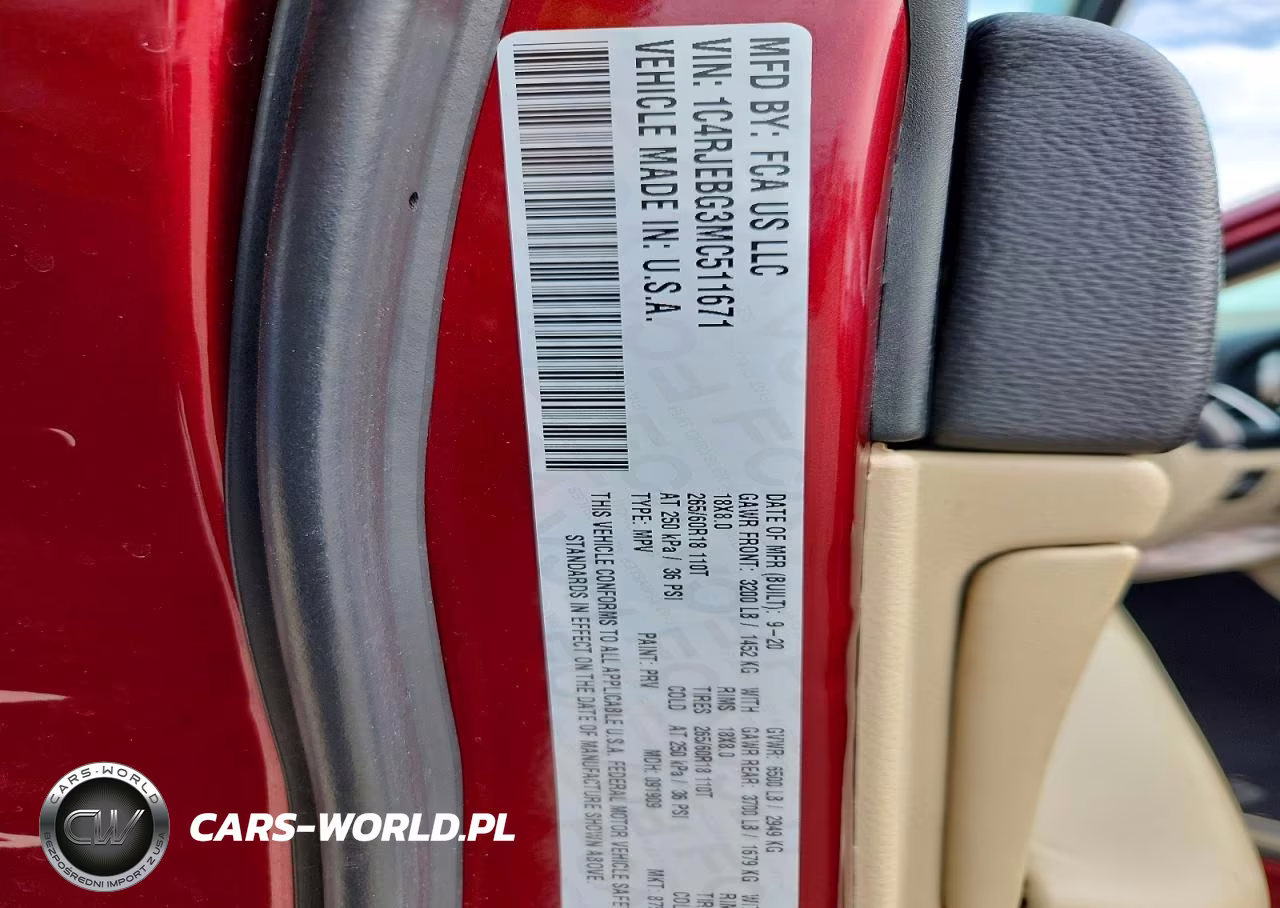 2021 Jeep Grand Cherokee Limited VIN:1C4RJEBG3MC511671 - 13
