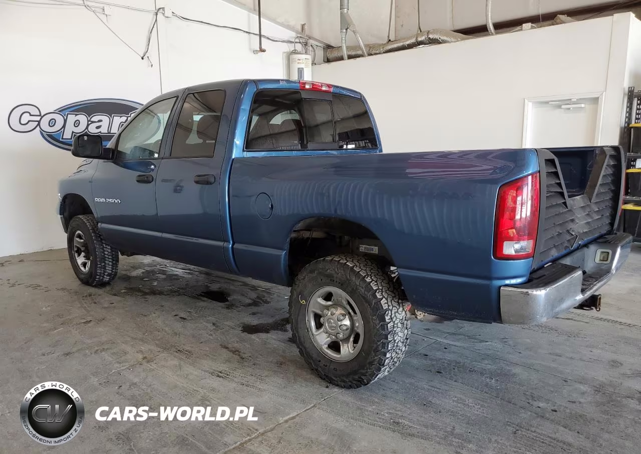 2005 Dodge Ram 2500 VIN:0K0371982336 - 2