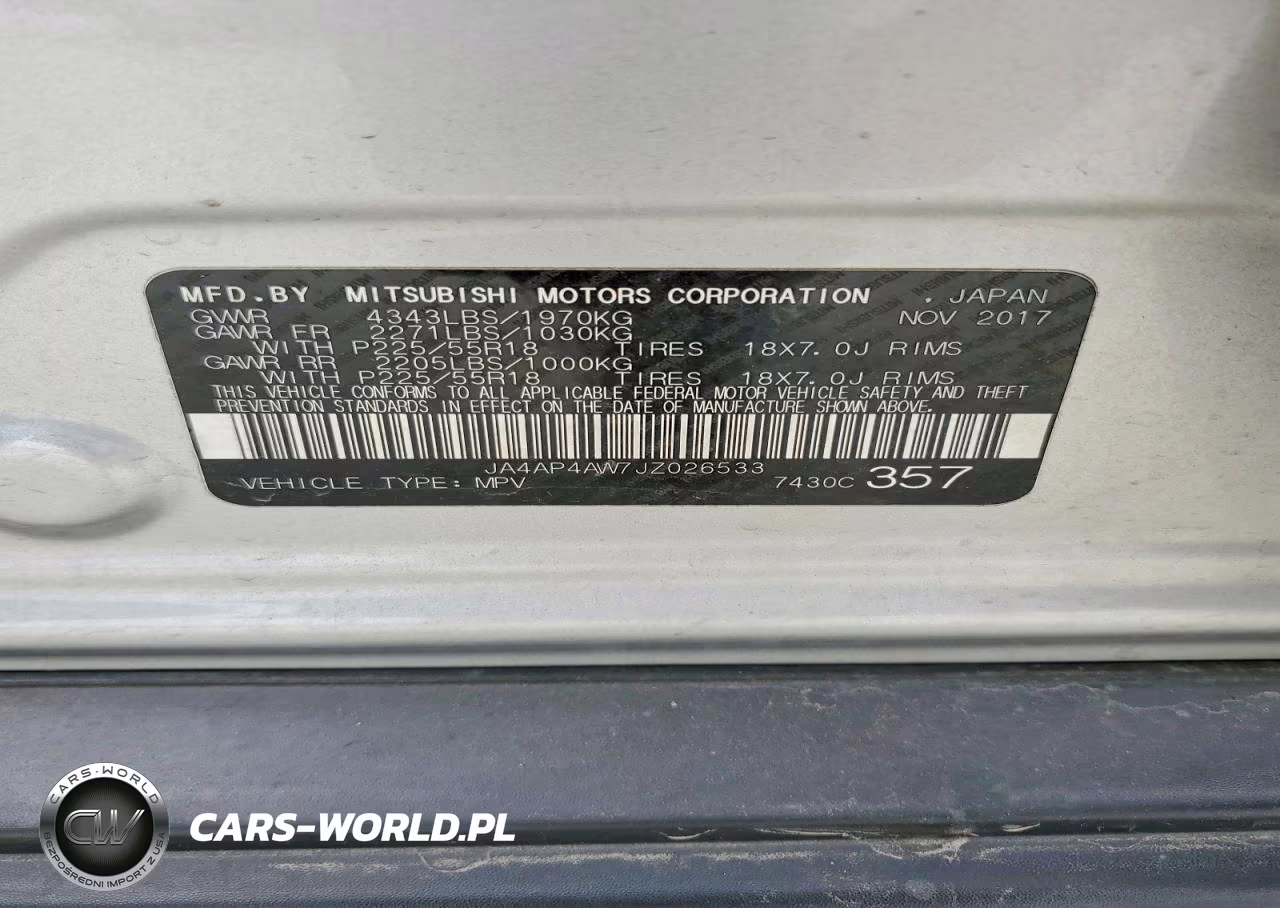 2018 Mitsubishi Outlander Sport Sel VIN:JA4AP4AW7JZ026533 - 13