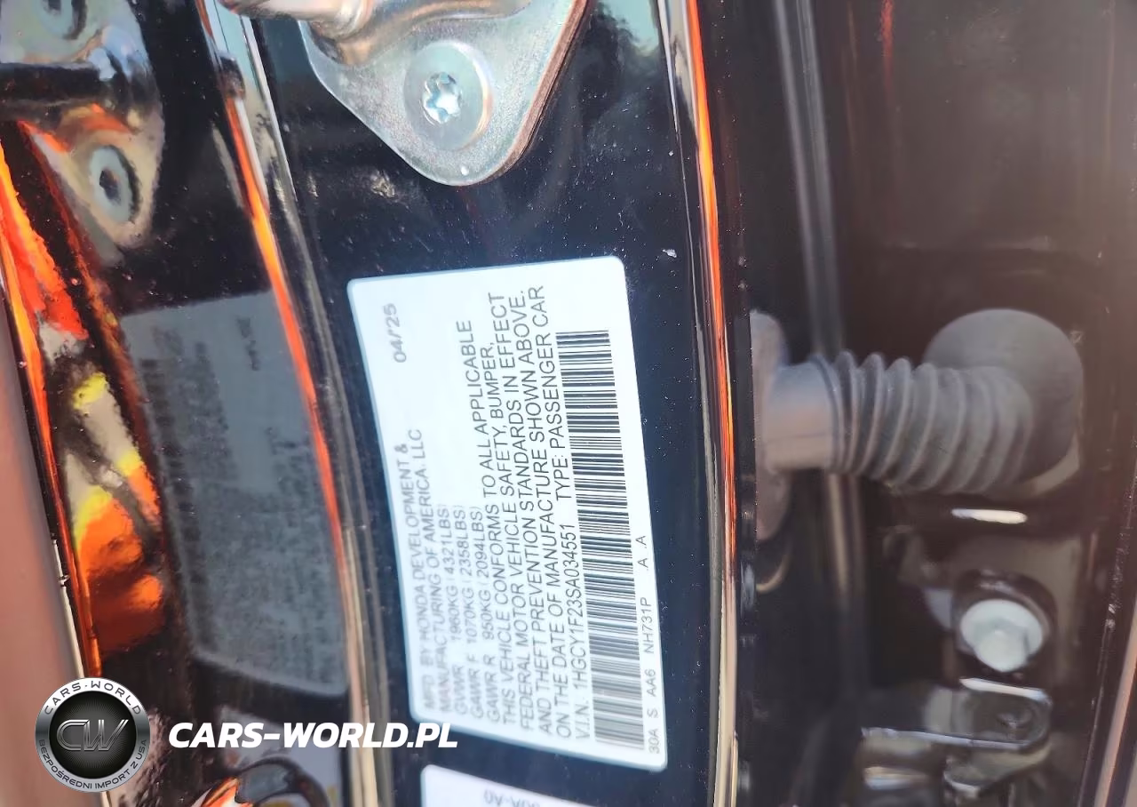 2025 Honda Accord Lx VIN:1HGCY1F23SA034551 - 12