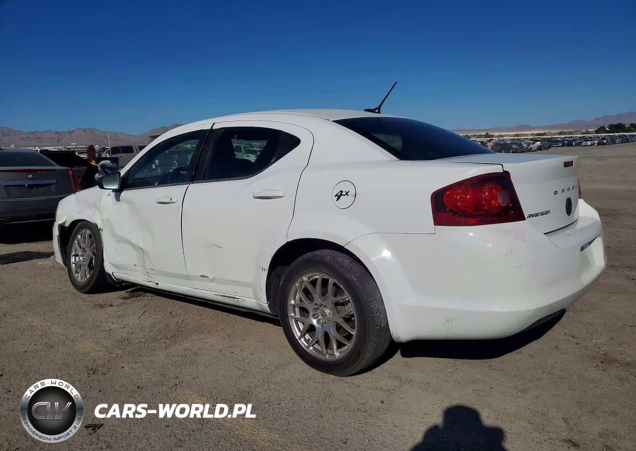 2013 Dodge Avenger Se VIN:1C3CDZABXDN576004 - 2