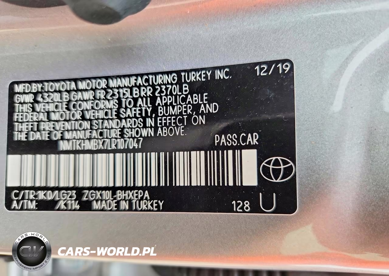 2020 Toyota C-Hr Limited VIN:NMTKHMBX7LR107047 - 14