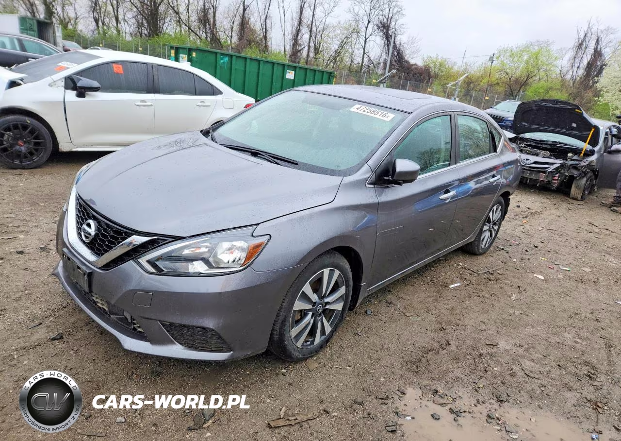 2019 Nissan Sentra Sv VIN:3N1AB7APXKY297762 - 1