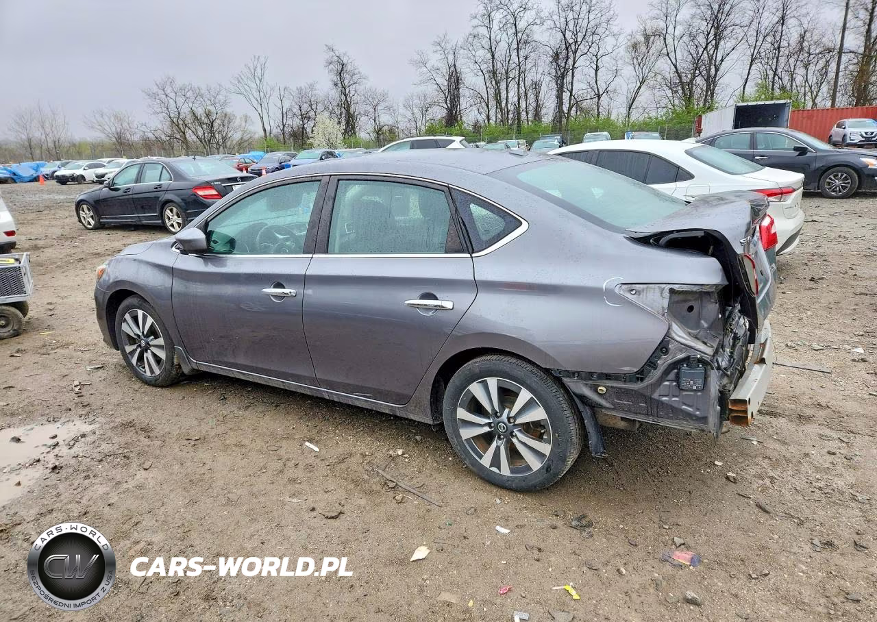 2019 Nissan Sentra Sv VIN:3N1AB7APXKY297762 - 2