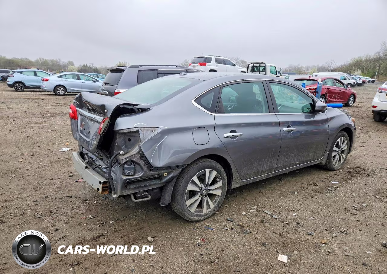 2019 Nissan Sentra Sv VIN:3N1AB7APXKY297762 - 3