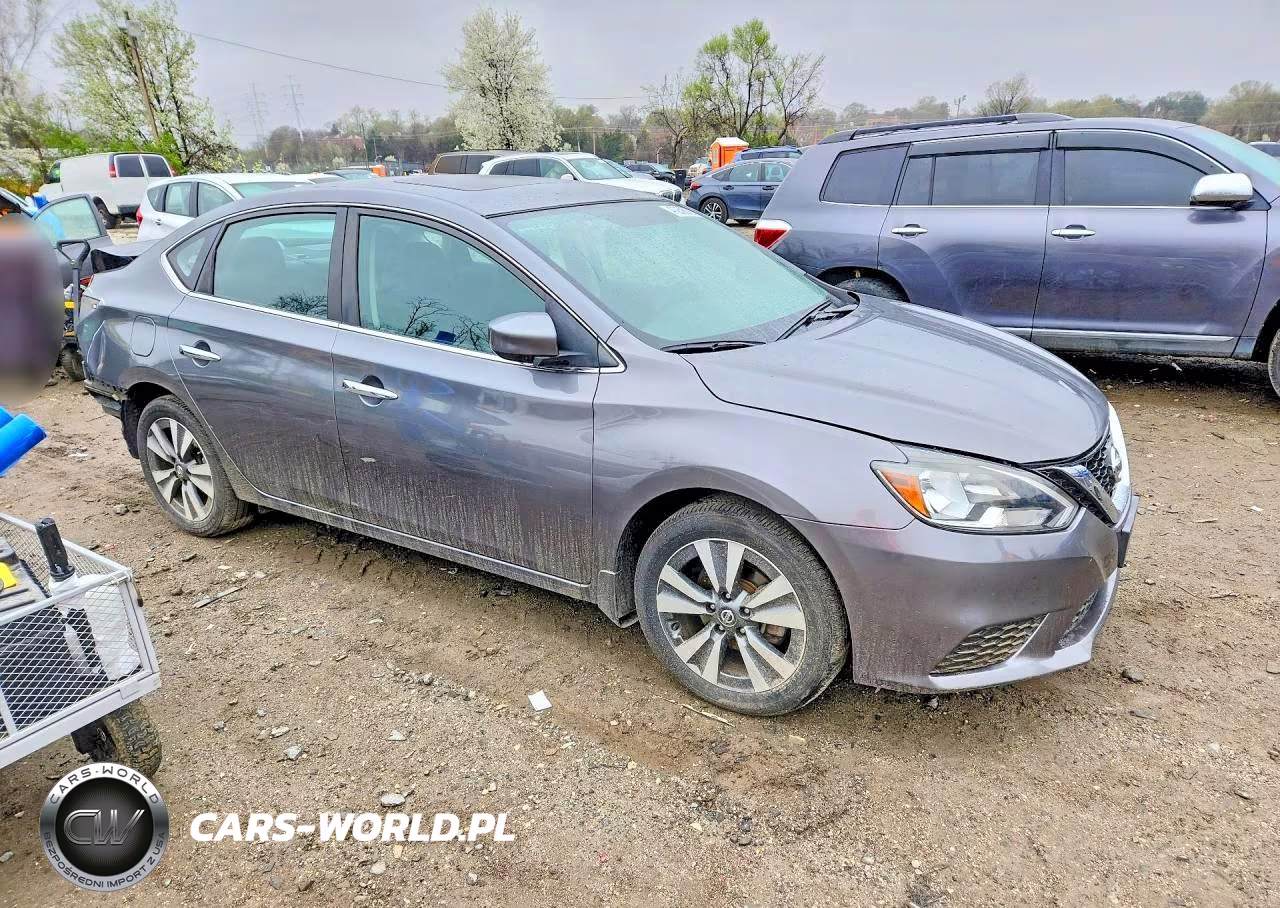 2019 Nissan Sentra Sv VIN:3N1AB7APXKY297762 - 4