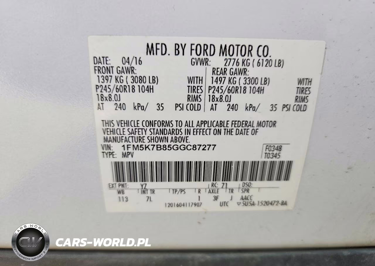2016 Ford Explorer VIN:1FM5K7B85GGC87277 - 13