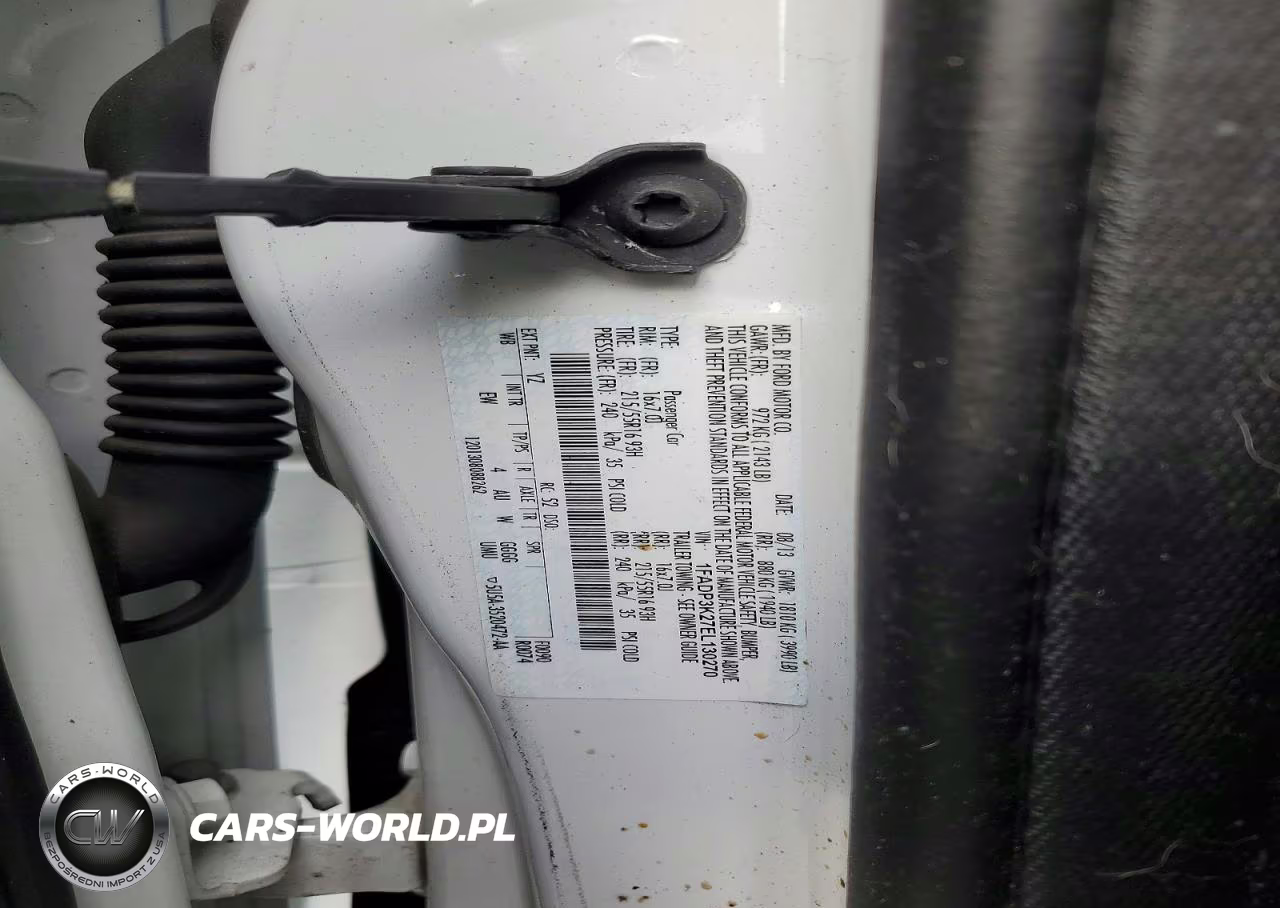 2014 Ford Focus Se VIN:1FADP3K27EL130270 - 12