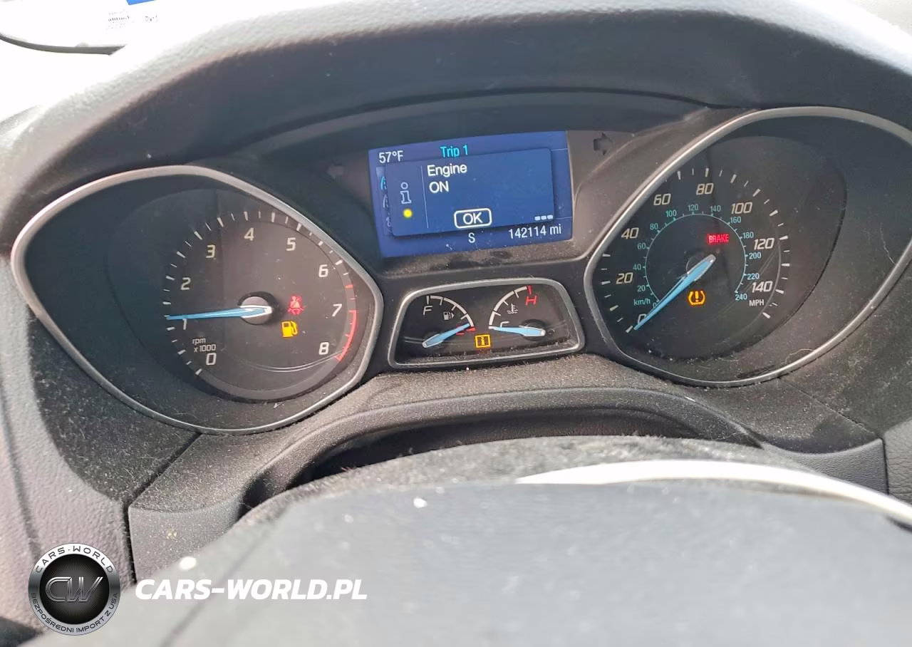 2014 Ford Focus Se VIN:1FADP3K27EL130270 - 9