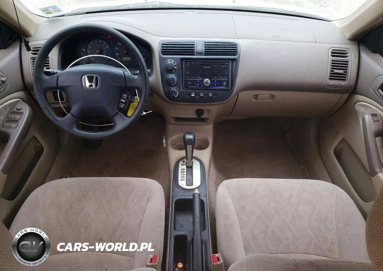 2001 Honda Civic Lx VIN:JHMES16531S008316 - 8