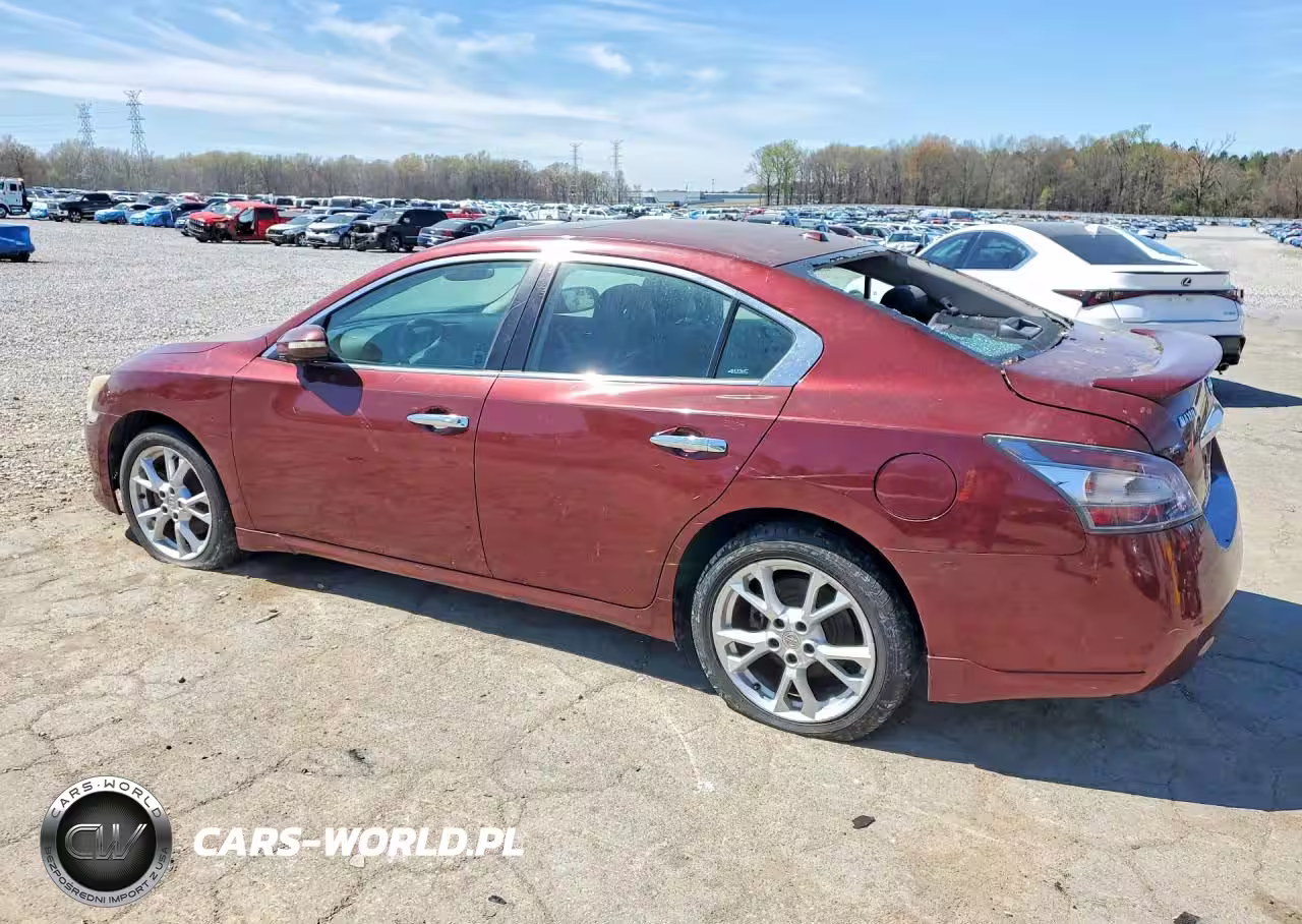 2012 Nissan Maxima 3.5 S VIN:1N4AA5AP2CC814847 - 2