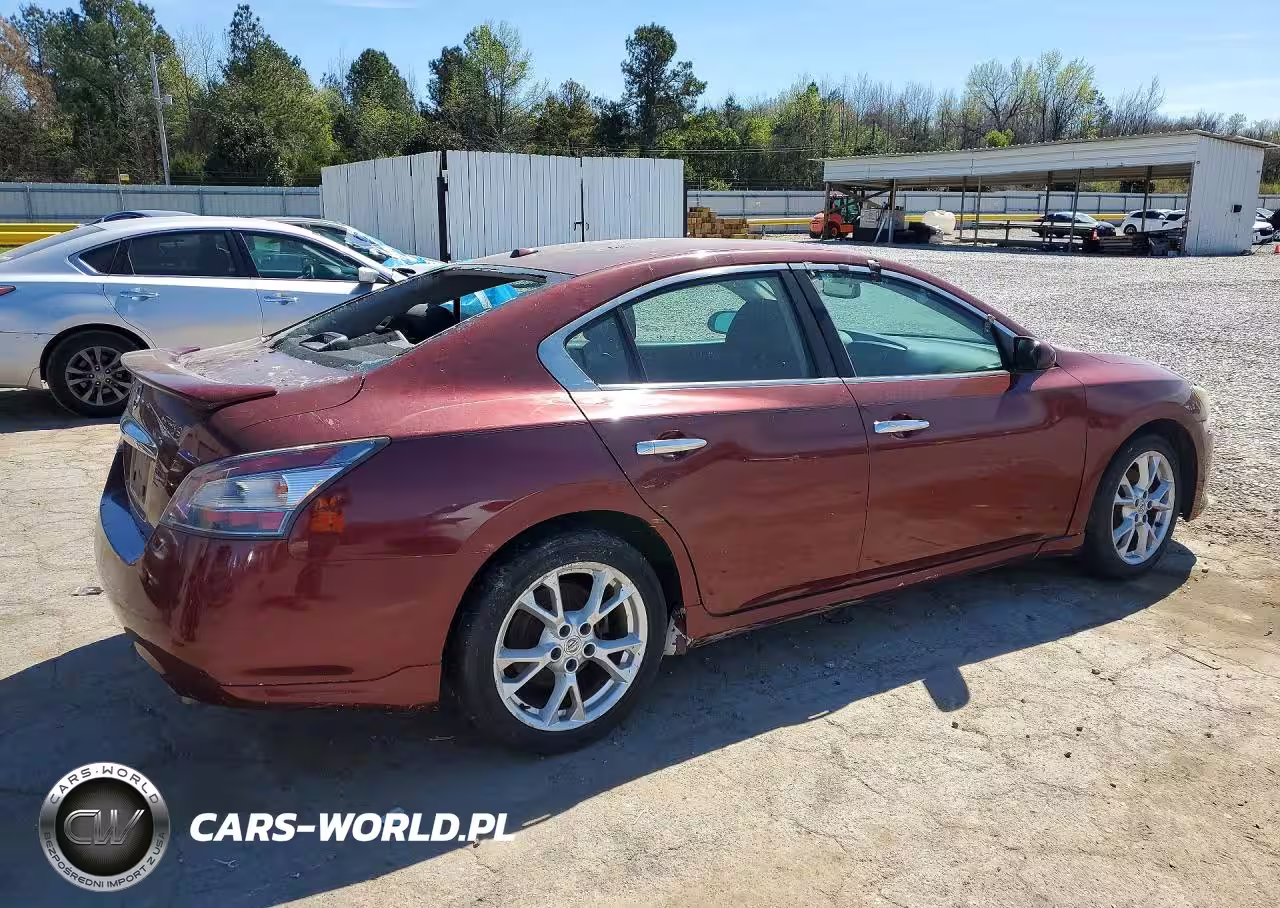 2012 Nissan Maxima 3.5 S VIN:1N4AA5AP2CC814847 - 3