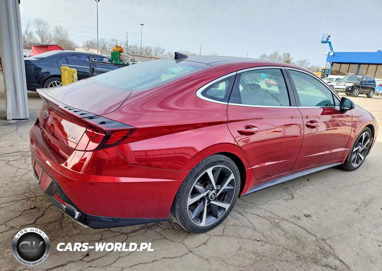 2023 Hyundai Sonata Sel Plus VIN:KMHL44J21PA291035 - 3