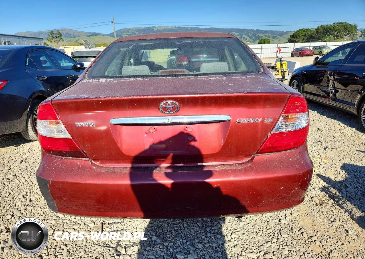 2003 Toyota Camry Le VIN:4T1BE32K33U119910 - 6