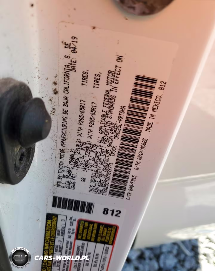 2019 Toyota Tacoma Double Cab VIN:3TMAZ5CN7KM099771 - 13