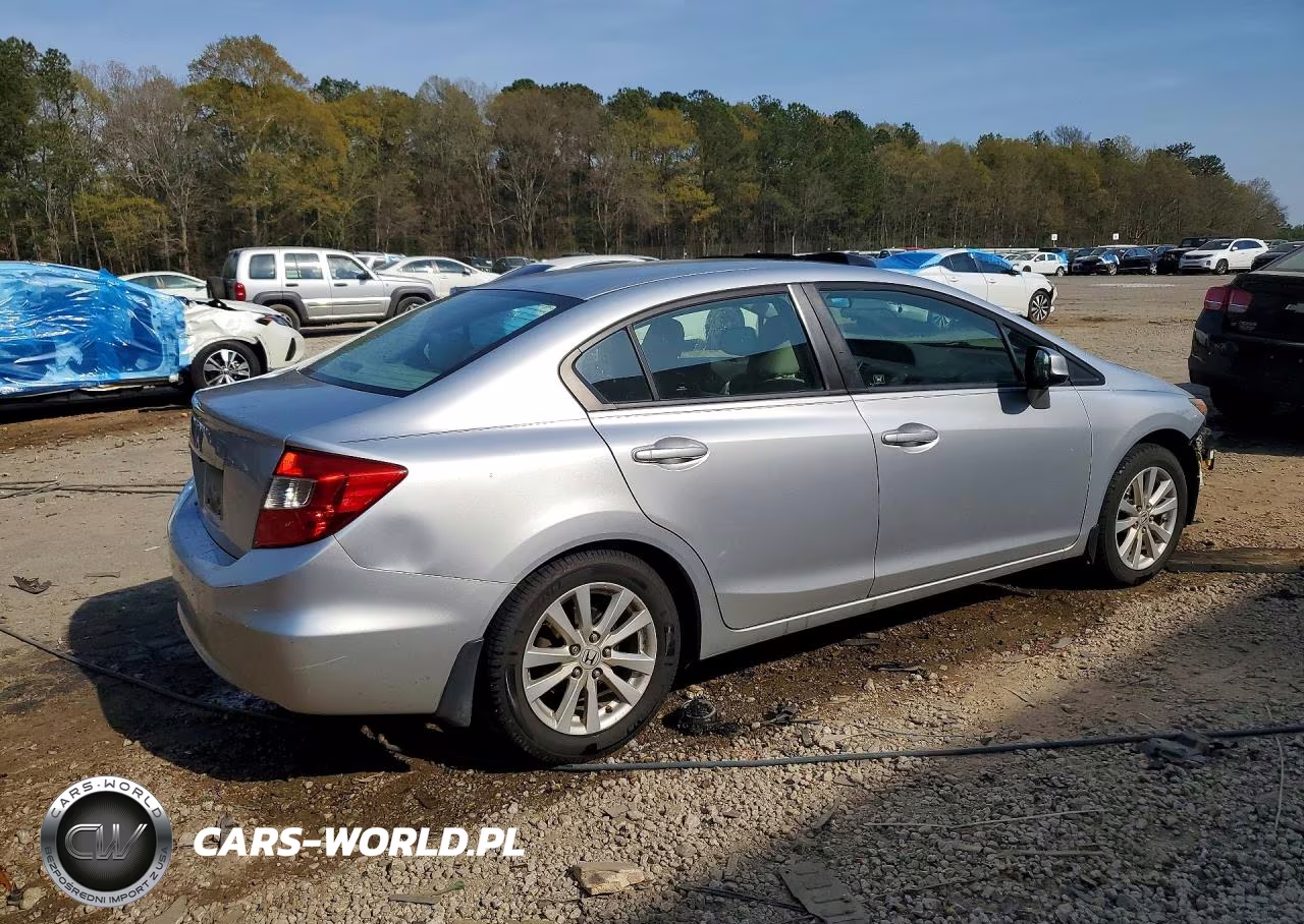2012 Honda Civic Exl VIN:2HGFB2F99CH548893 - 3