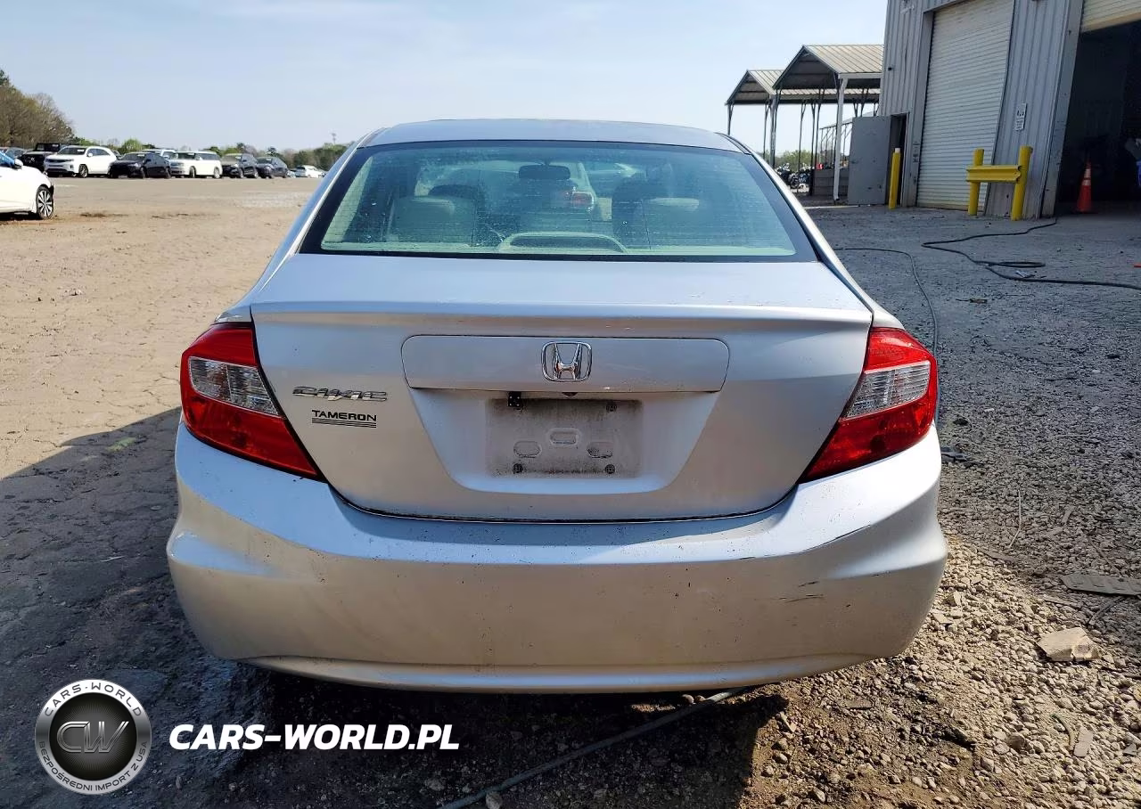 2012 Honda Civic Exl VIN:2HGFB2F99CH548893 - 6