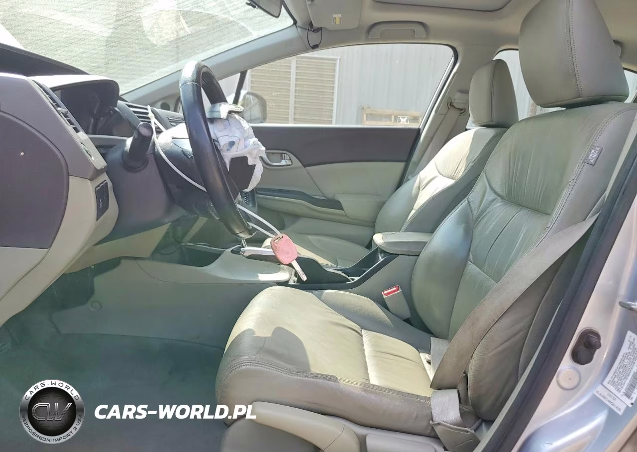 2012 Honda Civic Exl VIN:2HGFB2F99CH548893 - 7