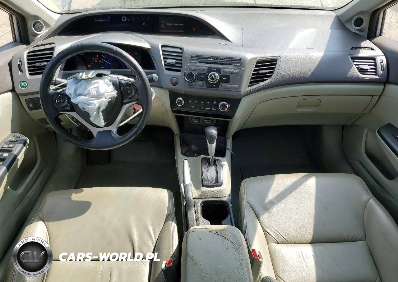 2012 Honda Civic Exl VIN:2HGFB2F99CH548893 - 8
