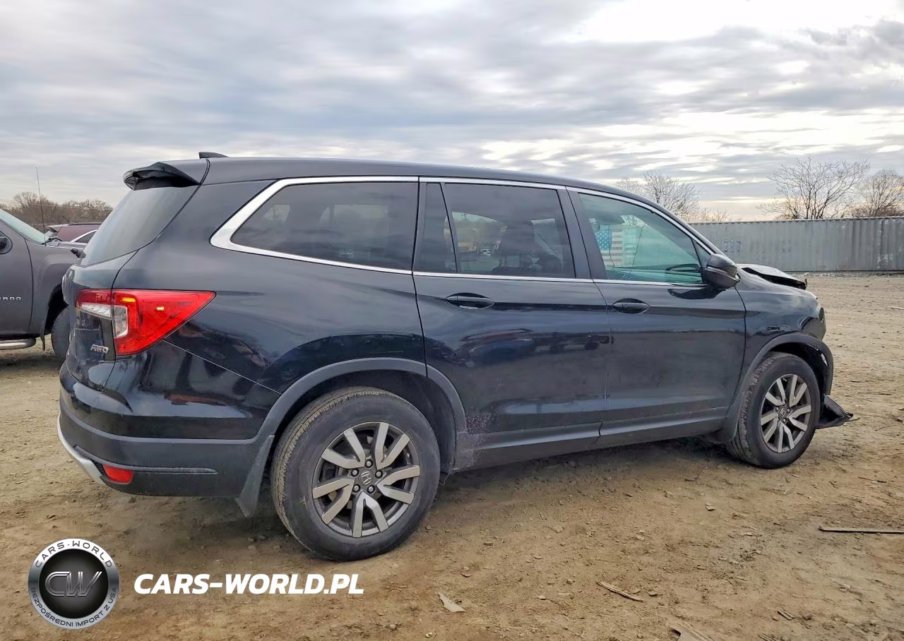 2021 Honda Pilot Exl VIN:5FNYF6H5XMB058709 - 3