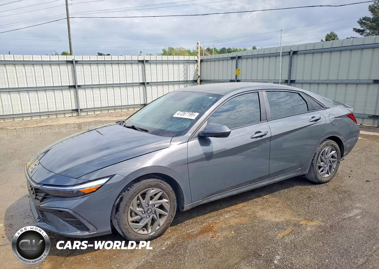 2024 Hyundai Elantra Sel VIN:KMHLM4DG6RU682724 - 1
