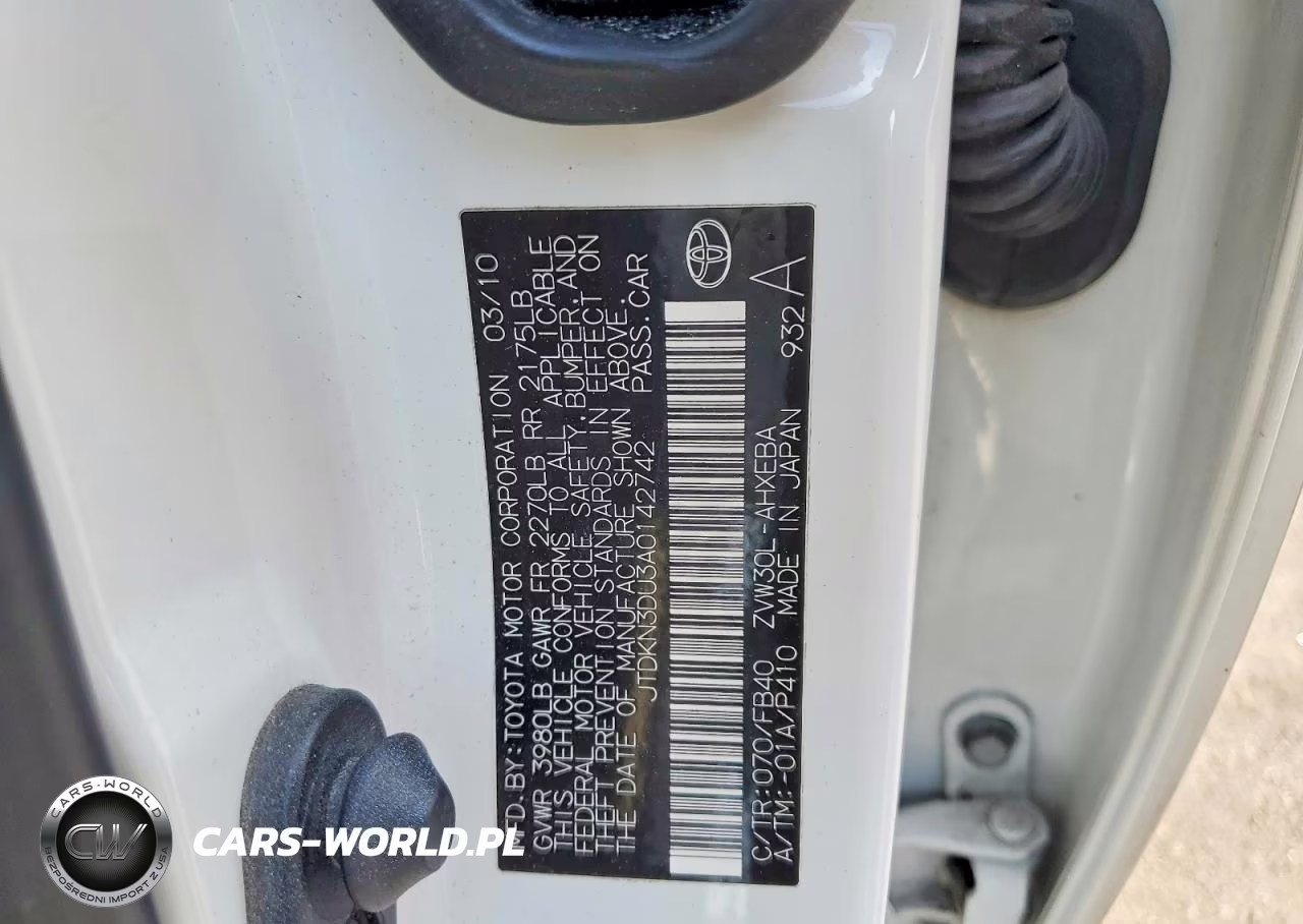 2010 Toyota Prius Iii VIN:JTDKN3DU3A0142742 - 13