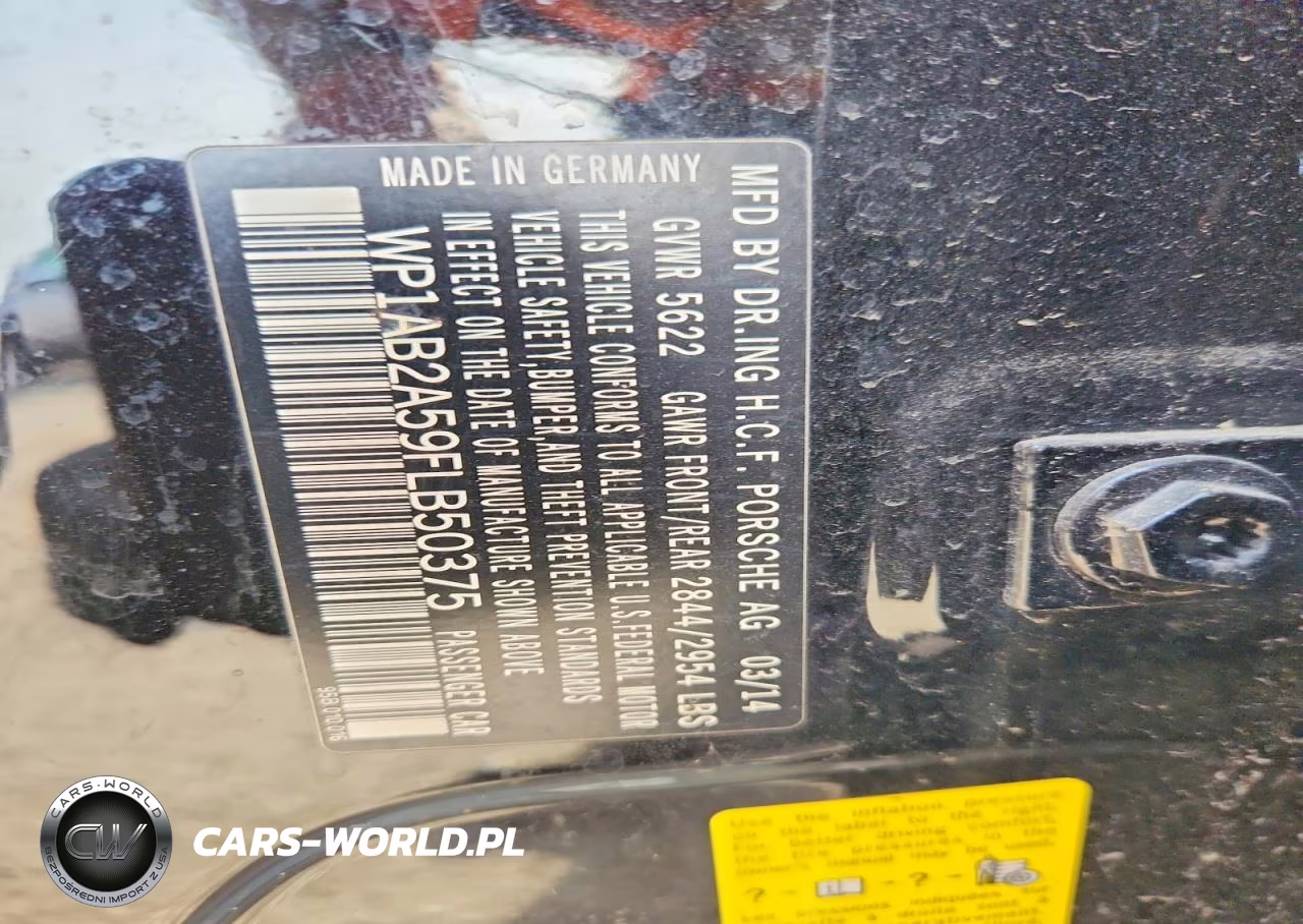 2015 Porsche Macan S VIN:WP1AB2A59FLB50375 - 14