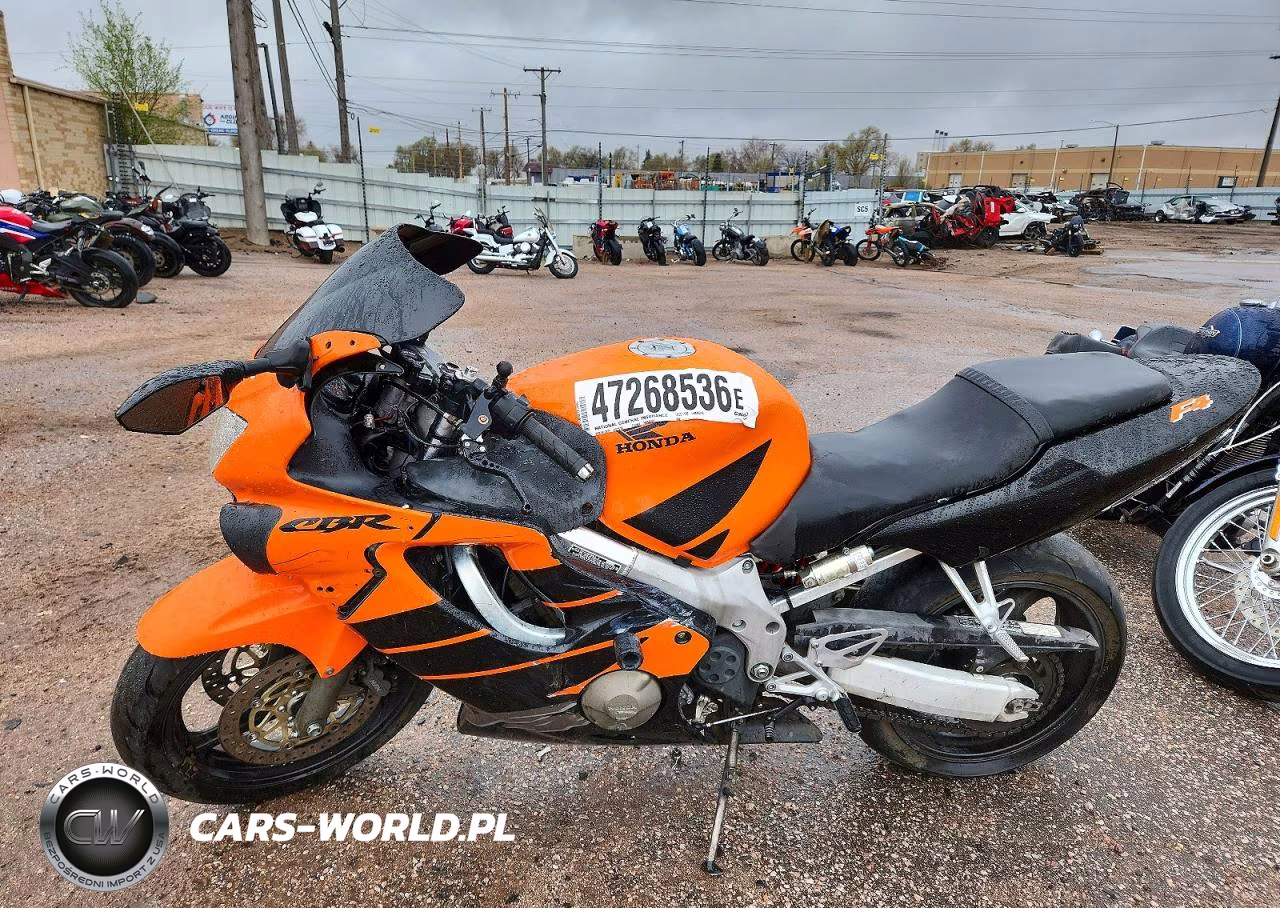 2000 Hond Cbr600 F4 VIN:JH2PC3506YM104570 - 3