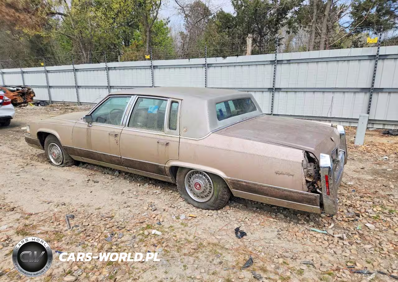 1992 Cadillac Brougham VIN:1G6DW5476NR710272 - 2