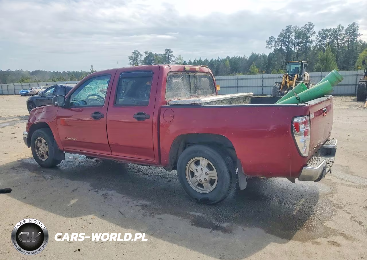 2004 GMC Canyon VIN:1GTCS136248112643 - 2