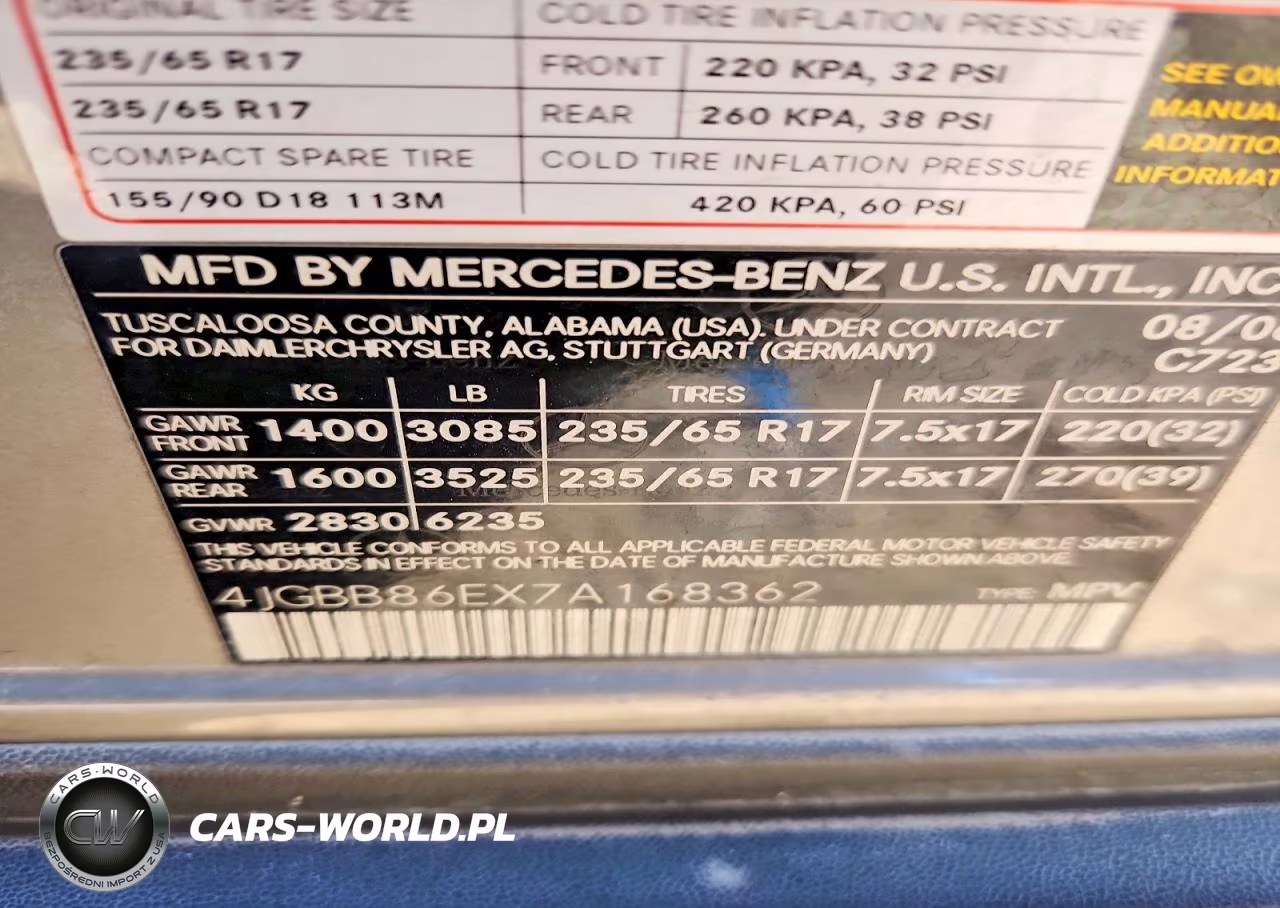 2007 Mercedes-Benz Ml 350 VIN:4JGBB86EX7A168362 - 14