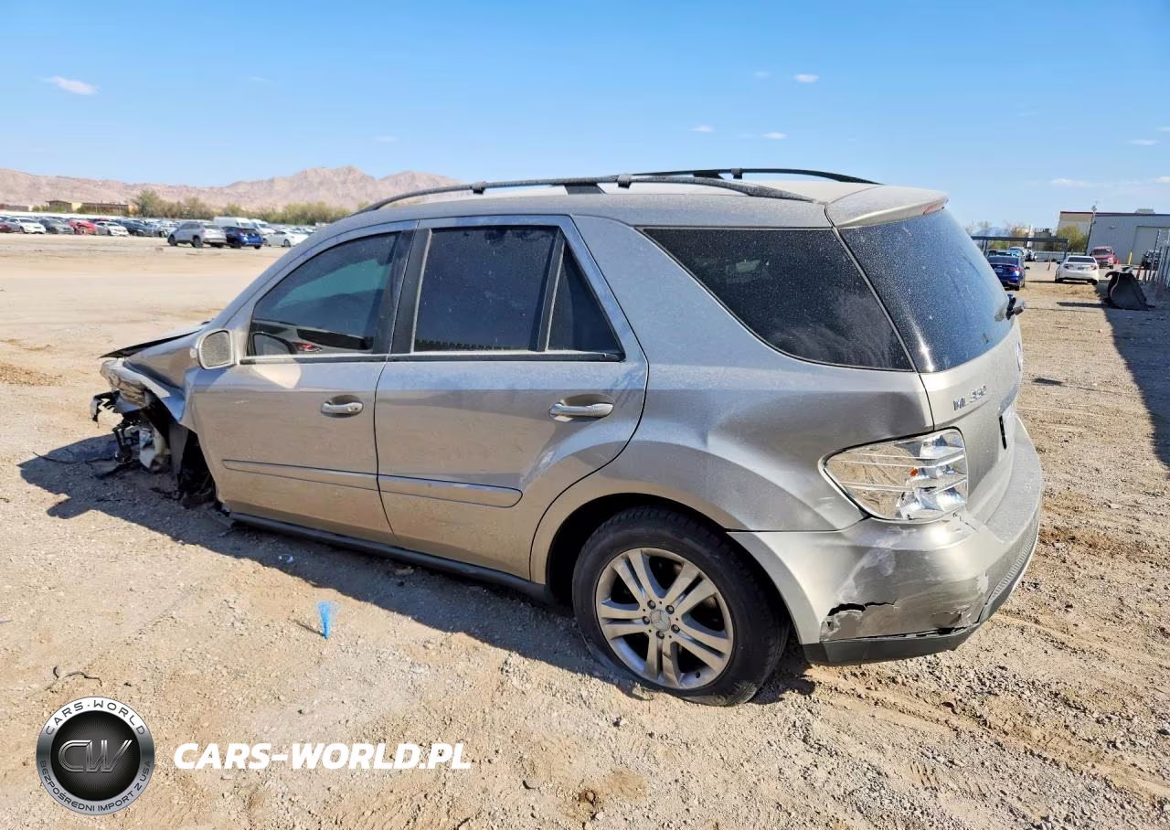 2007 Mercedes-Benz Ml 350 VIN:4JGBB86EX7A168362 - 2
