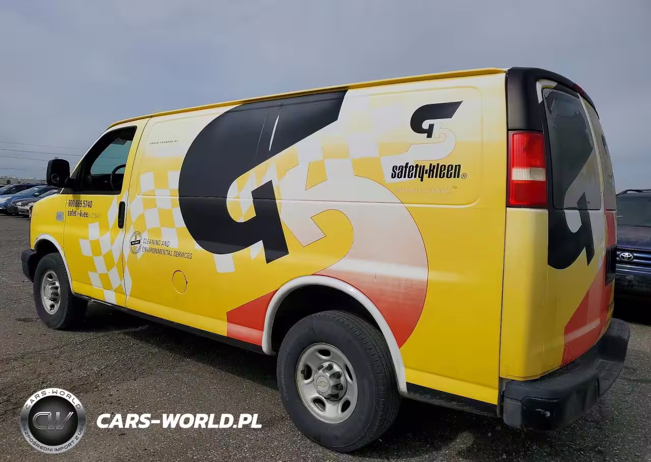 2007 Chevrolet Express 2500 Utility - Service Van VIN:1GCGG25VX71105868 - 2