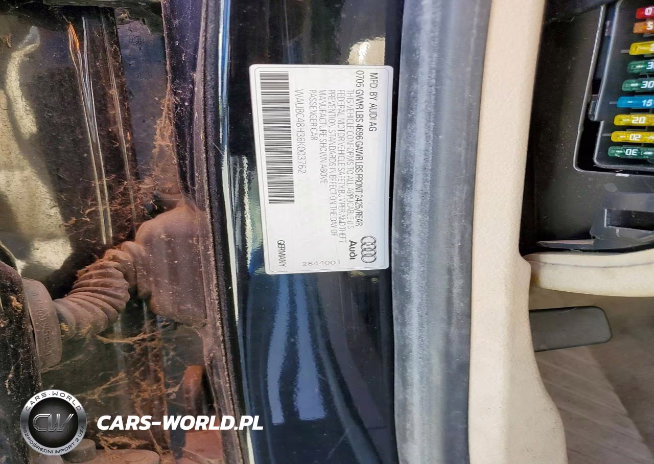 2006 Audi A4 S-Line 1.8 Turbo VIN:WAUBC48H36K003762 - 12