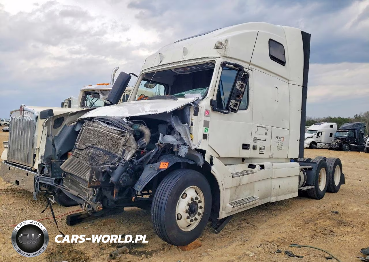 2012 Volvo Vnl Semi Truck VIN:4V4NC9EGXCN555458 - 2