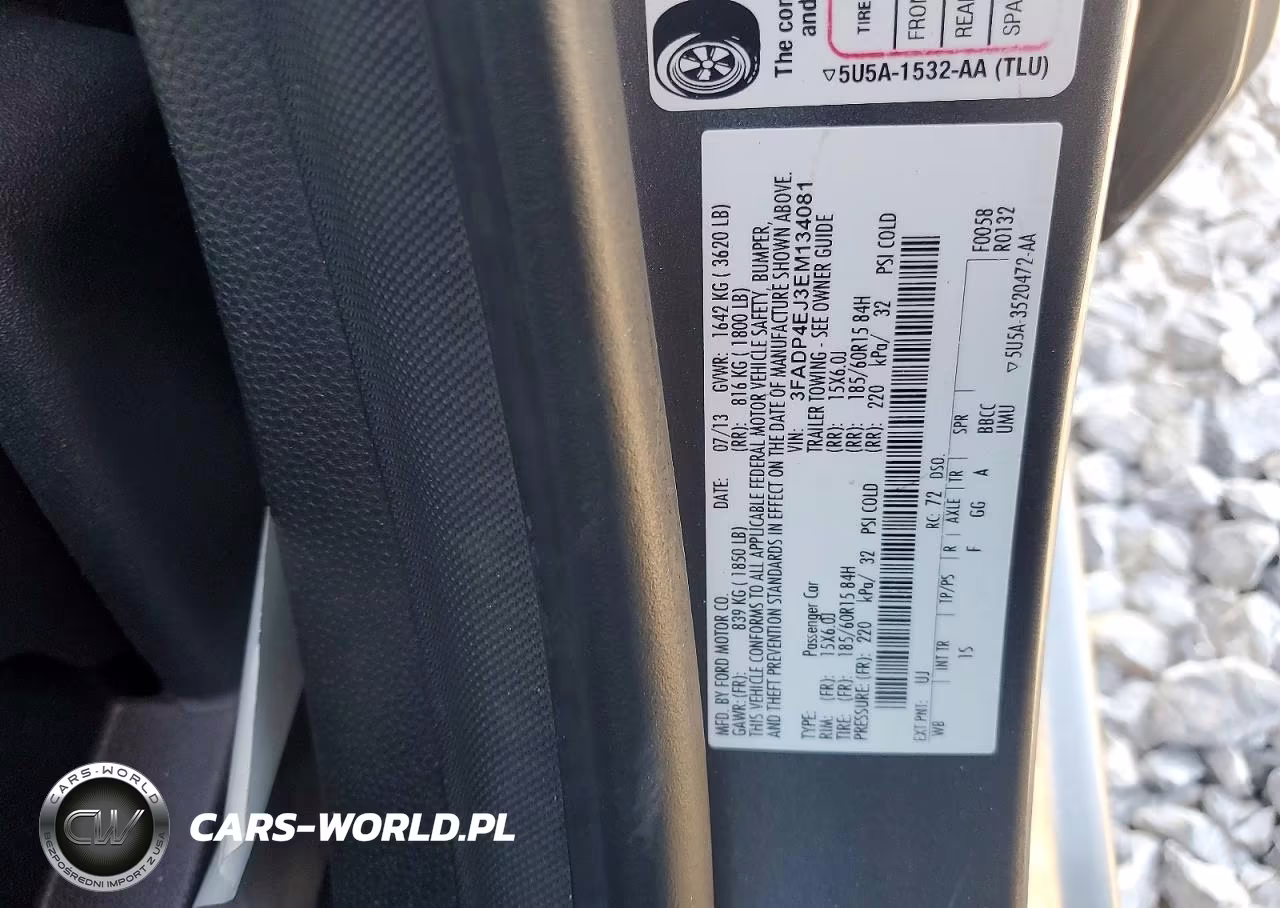 2014 Ford Fiesta Se VIN:3FADP4EJ3EM134081 - 12