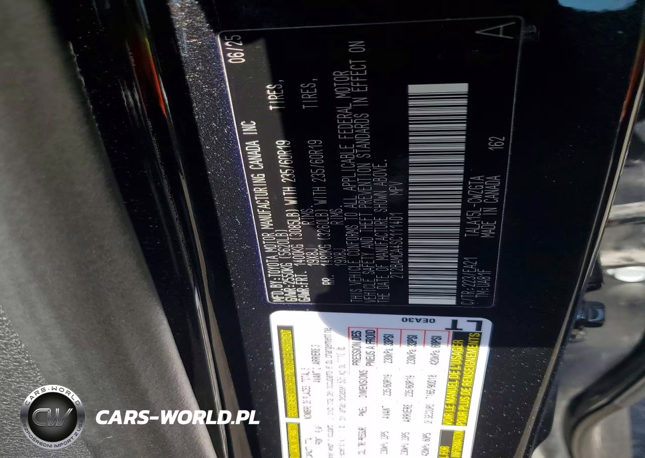 2025 Lexus Rx 350 Premium VIN:2T2BAMCA4SC111401 - 13